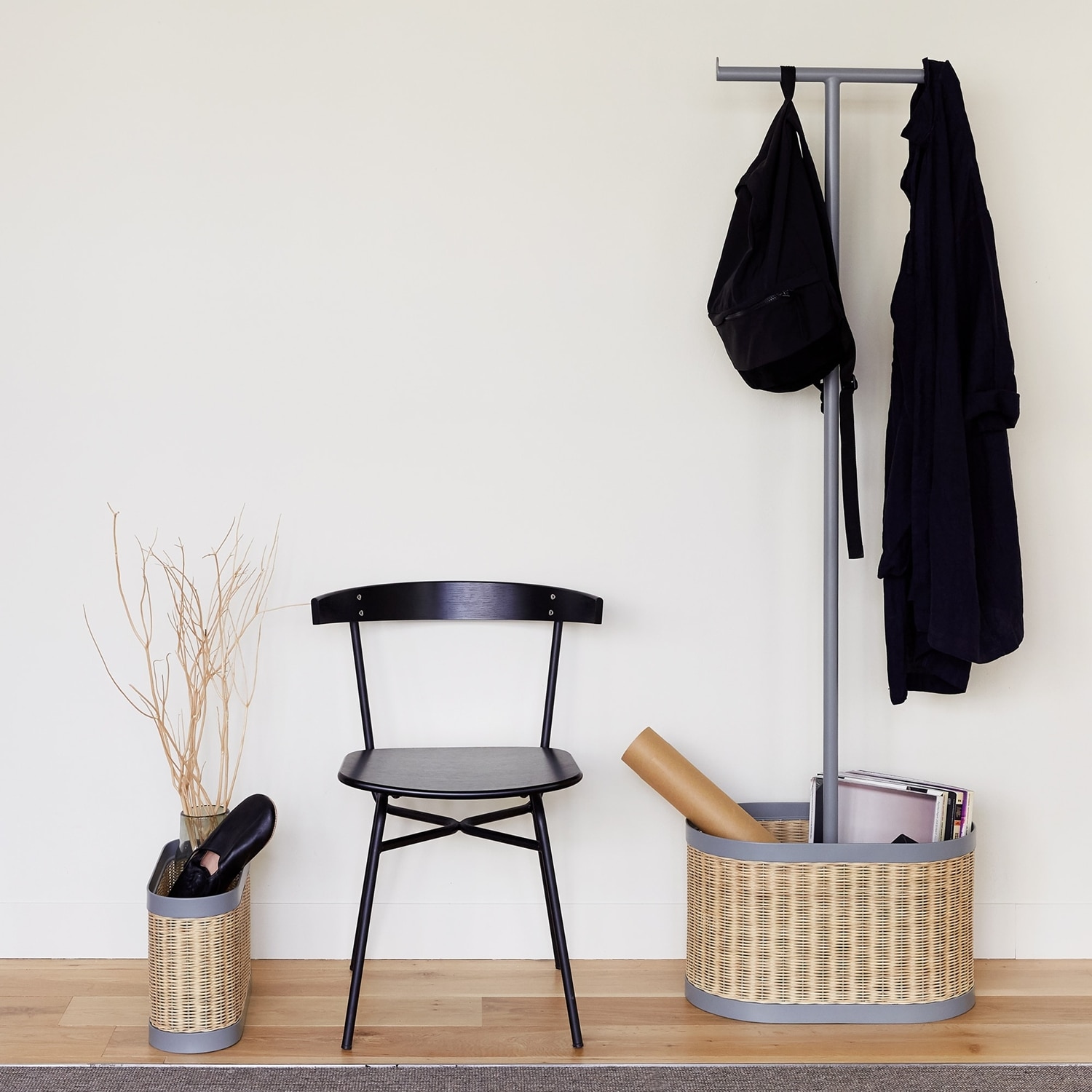 GARNITURE BASKET S Gray｜その他インテリアアクセサリ｜IDEE SHOP Online