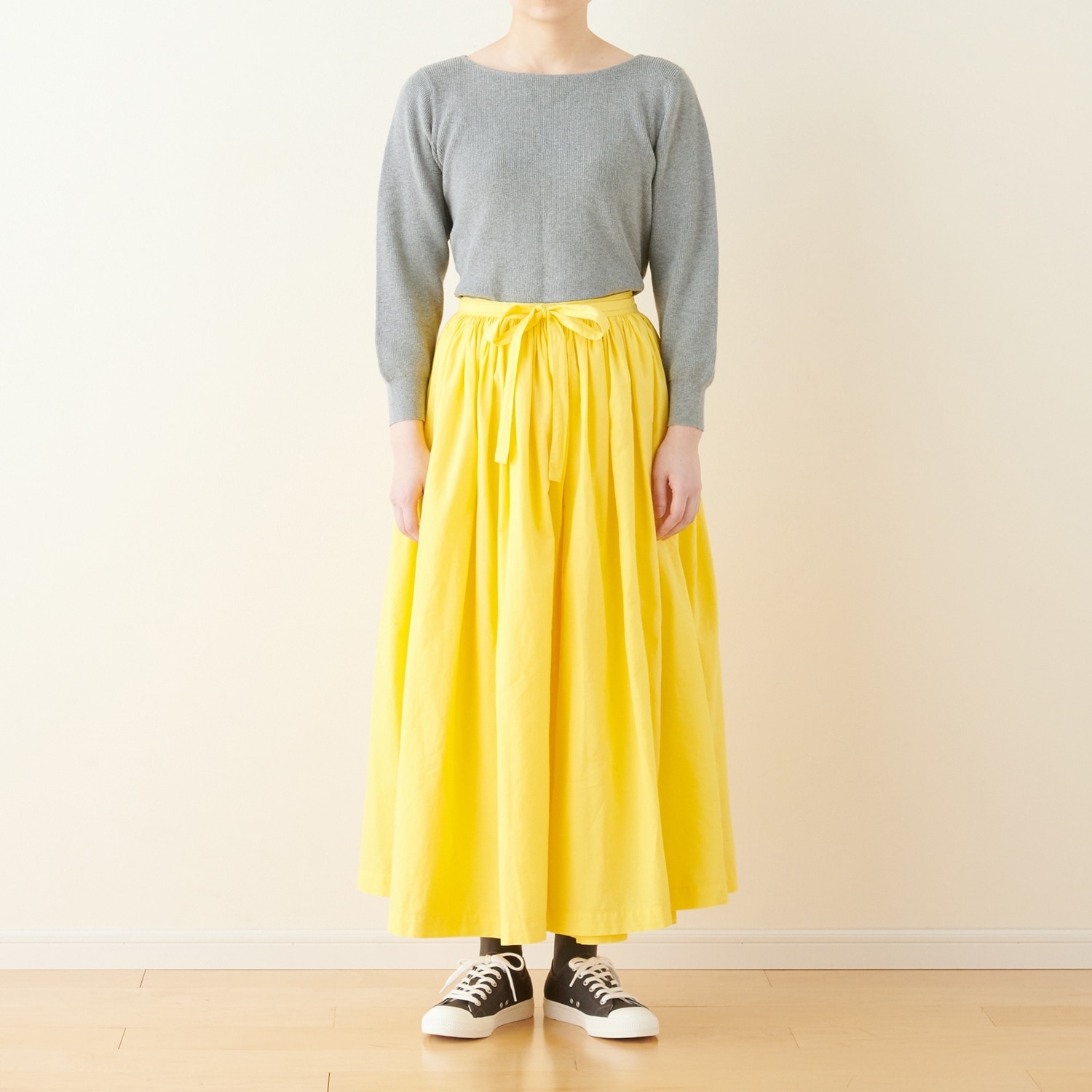 ☆POOL いろいろの服 巻きギャザーエプロン ブラウン｜ボトムス｜IDEE 