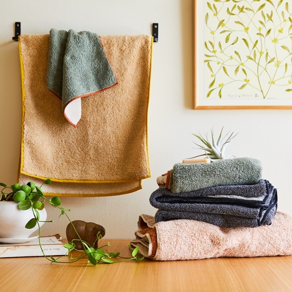 IDEE Repos ハンドタオル ローズ ピンク｜タオル｜IDEE SHOP Online