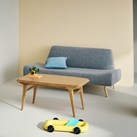セット】 AO SOFA (2) Boucle Gray + IKI LOW TABLE｜リビングセット