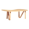 y󒍐Yiz CURVED PLYWOOD TABLE Natural