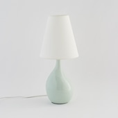 AIL VASE LAMP Pale green