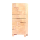 WAVE TALL CHEST Maple