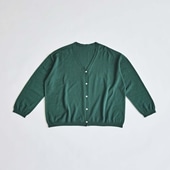 H& by POOL Wool Cardigan Dark Green