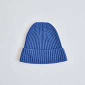 H& by POOL Cashmere Knitted Hat Royal Blue