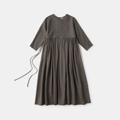 H& by POOL Gathered One-Piece Charcoal