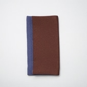 shuo Juzu Bukuro Brown×Bluish Purple