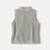 H& by POOL Cotton Knit Vest Top Gray