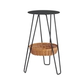 WALLABY SIDE TABLE Black