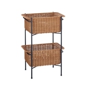 WALLABY BASKET STAND Black
