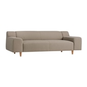 PLAISIR SOFA Taupe Gray