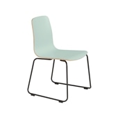 LANGUE STACKING CHAIR Green