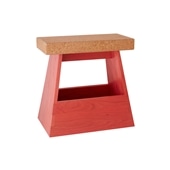 FUMIDAI Stool Red