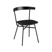 y݌ɕizFERRET CHAIR WOOD SEAT Black