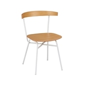 y݌ɕizFERRET CHAIR WOOD SEAT White