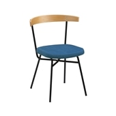 y݌ɕizFERRET CHAIR Black frame × Indigo