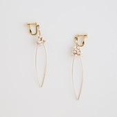 asumi bijoux shirotsumekusa long hoop earring