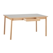 yʌzSTILT TABLE 1400 Pebble Gray