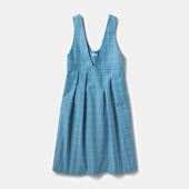 H& by POOL Jumper Dress Blue Windowpane