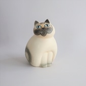 定番品】Lisa Larson Dieci Cat Gray｜陶芸・ガラス作品｜IDEE SHOP Online