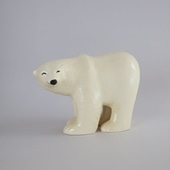 【定番品】Lisa Larson Polar bear Medium