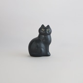 【定番品】Lisa Larson Cat MANS Black Mini