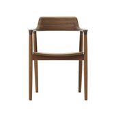 y󒍐Yiz}j؍H HIROSHIMA ARM CHAIR WOOD SEAT Walnut
