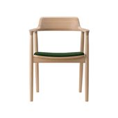 y󒍐Yiz}j؍H HIROSHIMA ARM CHAIR Beech Green M02