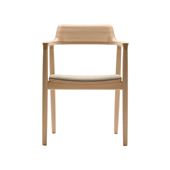 y󒍐Yiz}j؍H HIROSHIMA ARM CHAIR Beech Ivory M02