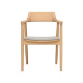 y󒍐Yiz}j؍H HIROSHIMA ARM CHAIR Beech Pale Blue M02