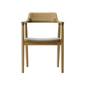 y󒍐Yiz}j؍H HIROSHIMA ARM CHAIR Oak Gray M02