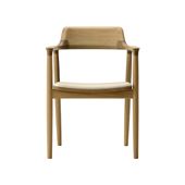 y󒍐Yiz}j؍H HIROSHIMA ARM CHAIR Oak Ivory M05