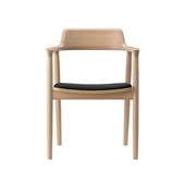 y󒍐Yiz}j؍H HIROSHIMA ARM CHAIR Beech Oil Black M02