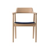 y󒍐Yiz}j؍H HIROSHIMA ARM CHAIR Beech Oil Navy M02