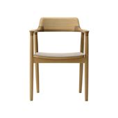 y󒍐Yiz}j؍H HIROSHIMA ARM CHAIR Oak Oil Ivory M02
