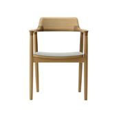 y󒍐Yiz}j؍H HIROSHIMA ARM CHAIR Oak Oil Pale Blue M02