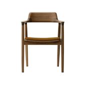 y󒍐Yiz}j؍H HIROSHIMA ARM CHAIR Walnut  Yellow Ocher M02