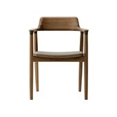 y󒍐Yiz}j؍H HIROSHIMA ARM CHAIR Walnut Light Brown M05