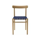 y󒍐Yiz}j؍H LIGHTWOOD CHAIR WEBBING SEAT Navy