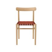 y󒍐Yiz}j؍H LIGHTWOOD CHAIR WEBBING SEAT Oak Red