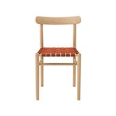 y󒍐Yiz}j؍H LIGHTWOOD CHAIR WEBBING SEAT Oak Orange