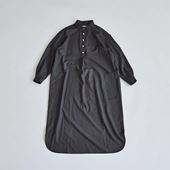 H& by POOL One-Piece Shirt Windowpane Black