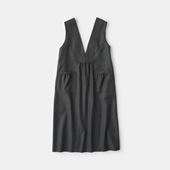 H& by POOL Apron Dress Charcoal