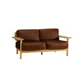 y݌ɕizDIMANCHE SOFA (2) Leather Premium Chocolate