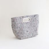 Hender Scheme Recycled felt hole bag medium ~bNXO[