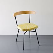 yʌzFERRET CHAIR Black frame YUNOKI Shimauma