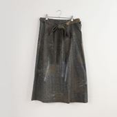 【一点物】retela unfabric apron skirt L