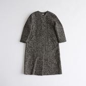 H& by POOL Coat Brown × Herringbone