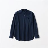 H& by POOL Regular Shirt Navy Plaid