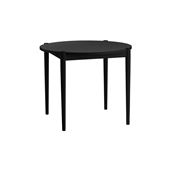 NOVA DINING TABLE ROUND 900 Black×Linoleum top